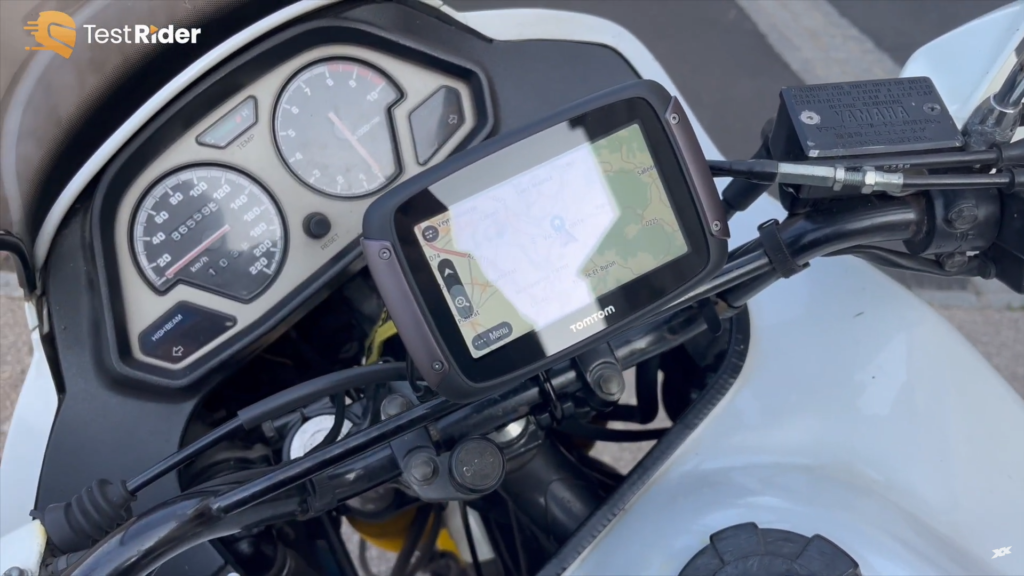 Installation du gps tomtom rider 550